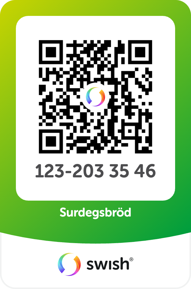 Swish QR kod